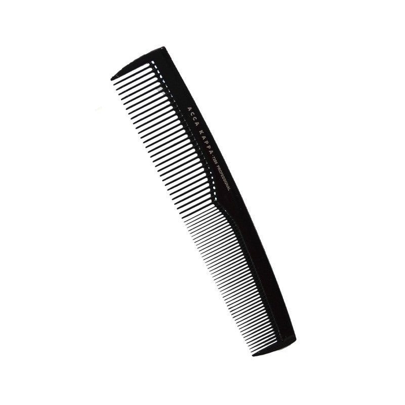 Acca Kappa 7208 – Pettine rado/fitto nero 19 cm