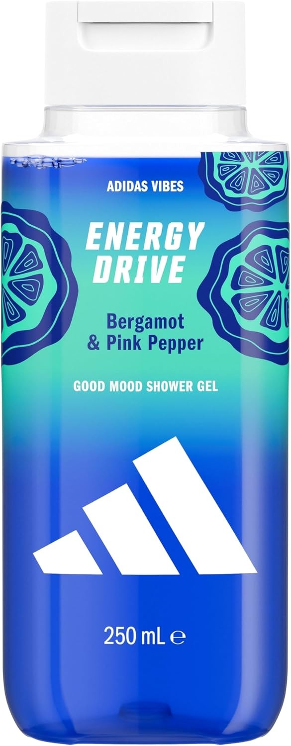 Adidas vibes Energy drive bagno schiuma 250ml