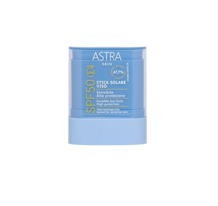Astra skin stick solare viso spf50 invisibile