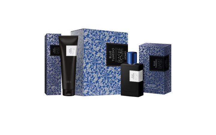 Basile Confezione Regalo Blu Tuxedo 2024