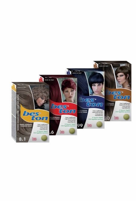 BES TON kit colorazione permanente per capelli