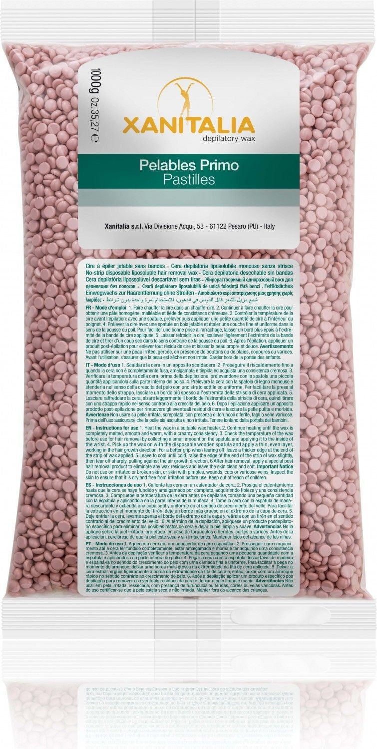 Xanitalia Pelables cera brasiliana senza strisce 800 g