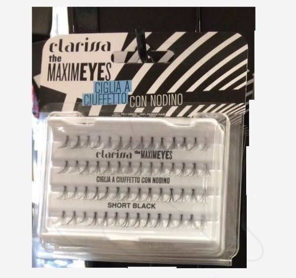 Clarissa Maximeyes ciglia con nodino Medium nere