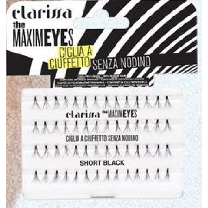 Clarissa Maximeyes ciglia senza nodo nere – Corte