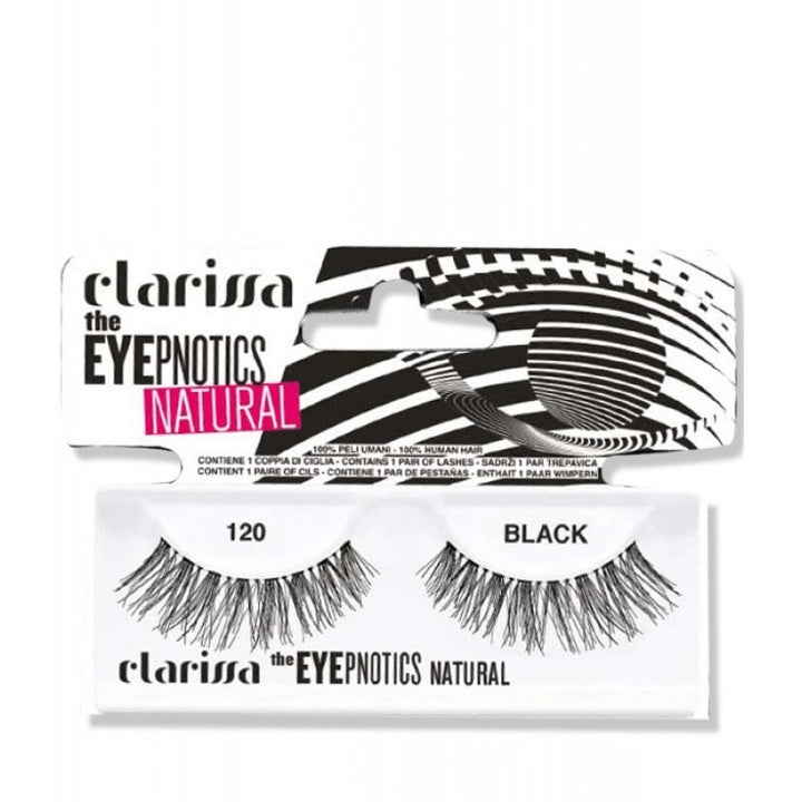 Clarissa Eyepnotics Natural 120 ciglia nere