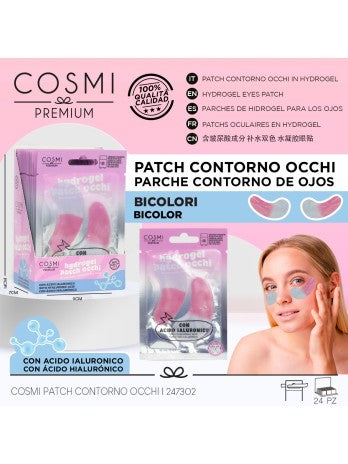 COSMI Hydrogel Patch Occhi Acido Ialuronico