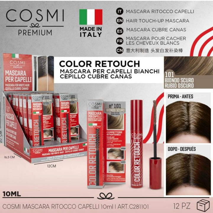 COSMI MASCARA PER CAPELLI BIONDO SCURO