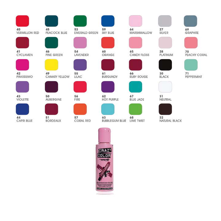 CRAZY COLOR CREMA COLORANTE SEMIPERMANENTE