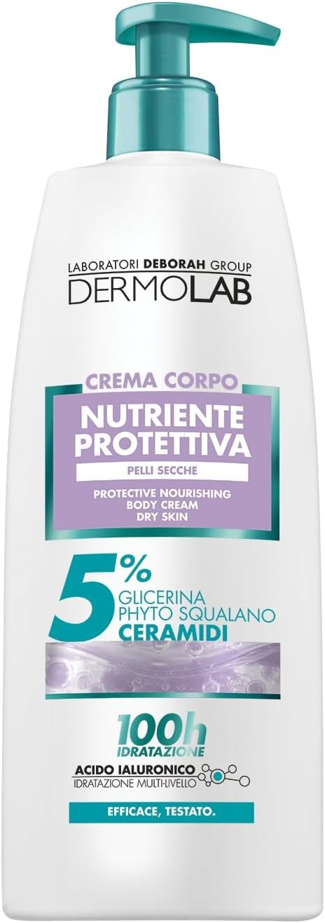 Dermolab crema corpo nutriente protettiva 400 ml