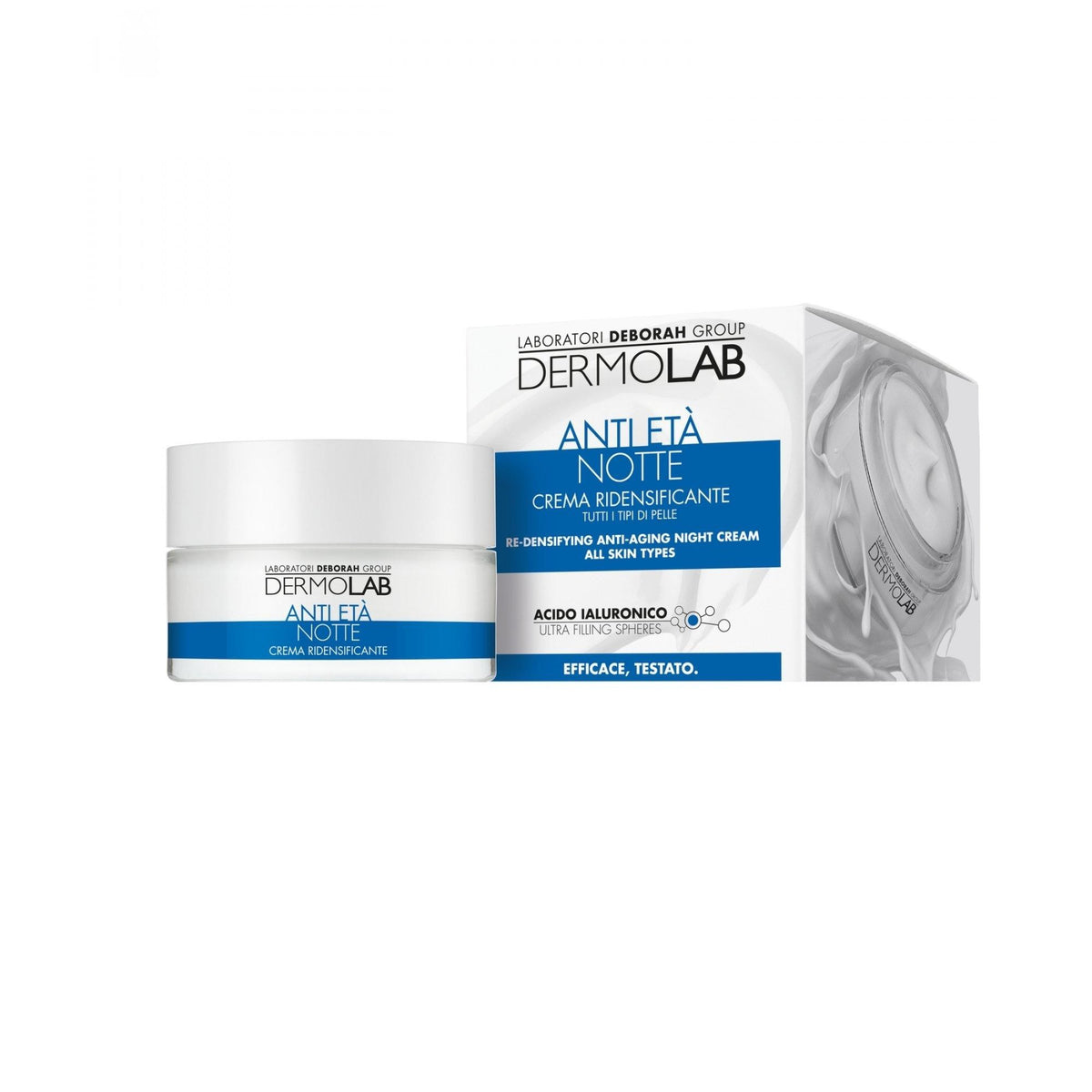 Dermolab crema notte antietà ridensificante 50 ml