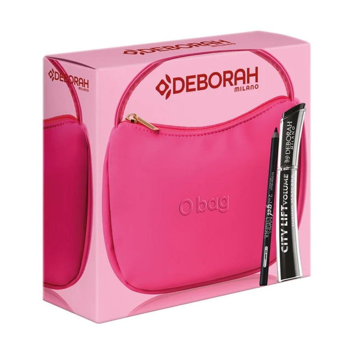 Cofanetto Deborah Milano mini bag O bag Fuchsia mascara e matita