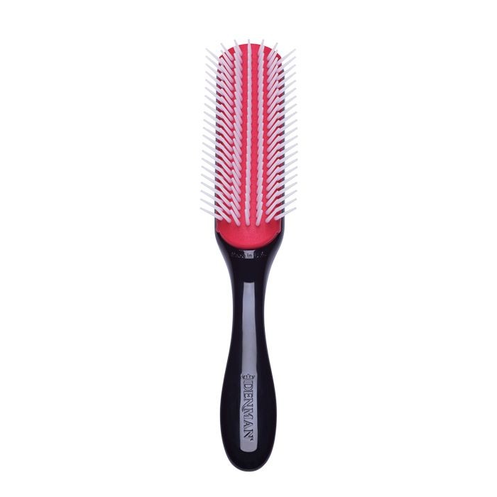Denman D3 Original Styler spazzola 7 file Black & Red