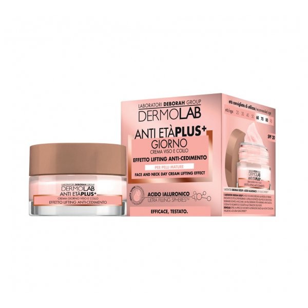 Dermolab Anti Età Plus+ crema giorno viso e collo 50 ml