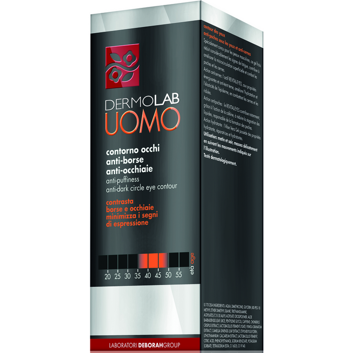 Dermolab Uomo contorno occhi borse e occhiaie 15 ml