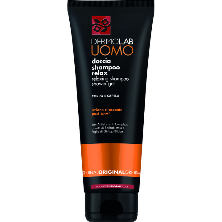 Dermolab Uomo Relax doccia shampoo 250 ml