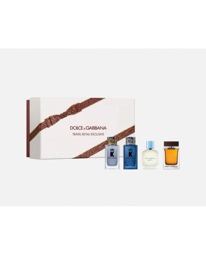 Dolce & Gabbana Travel Retail set uomo 4 × 5 ml