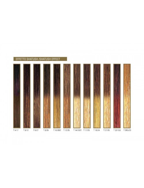 She Extension Capelli Effetto Shatush 55 60 Cm N.17/20