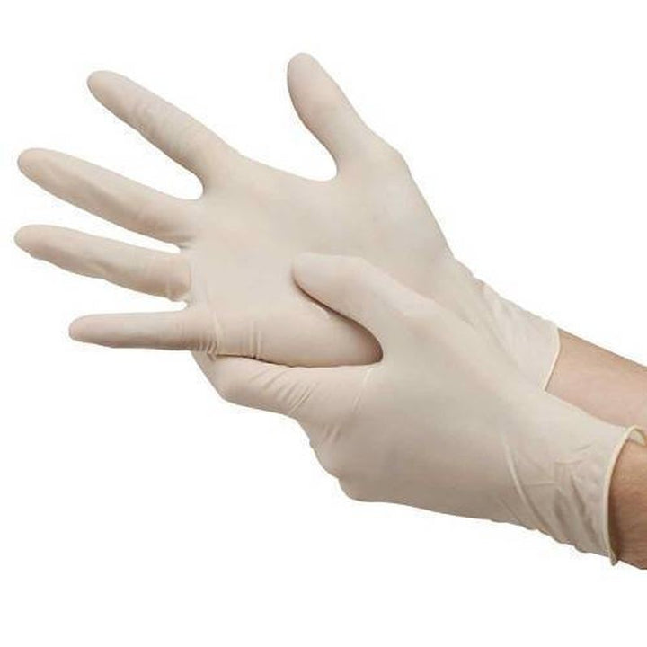 Ajsia Feel guanti lattice con polvere 50 paia taglia L
