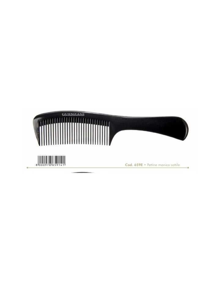 Guenzani 659/e pettine con manico in carbonio
