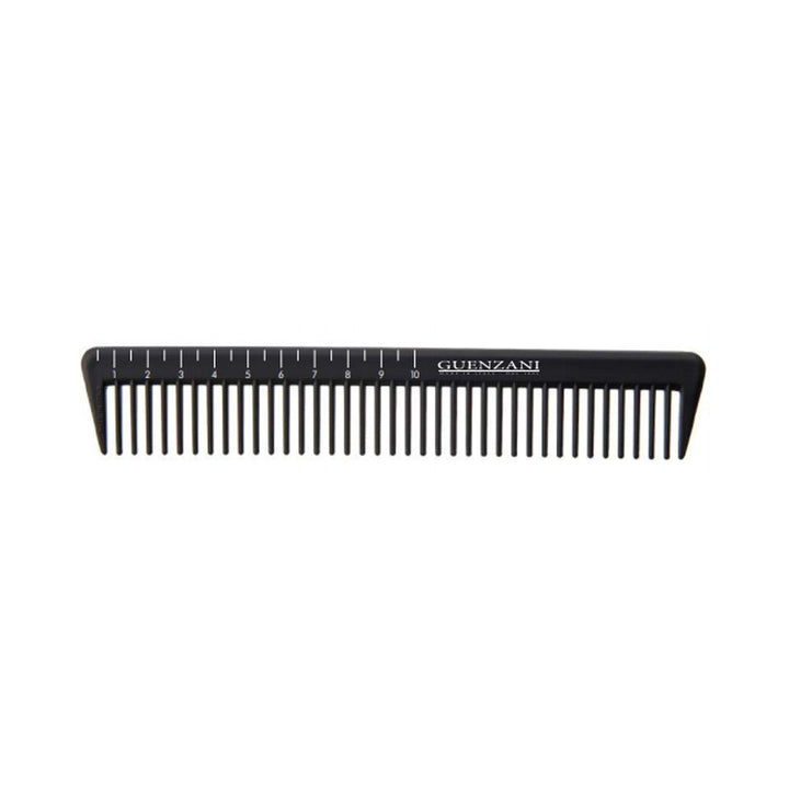 Guenzani pettine capelli centimetrato in carbonio n.656