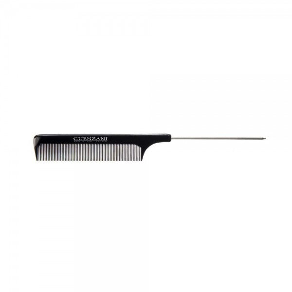 Guenzani pettine capelli manico in acciaio inox per coda art.442