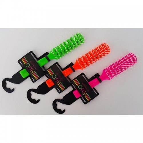 Guenzani spazzola scheletro art.5183 colori fluo assortiti