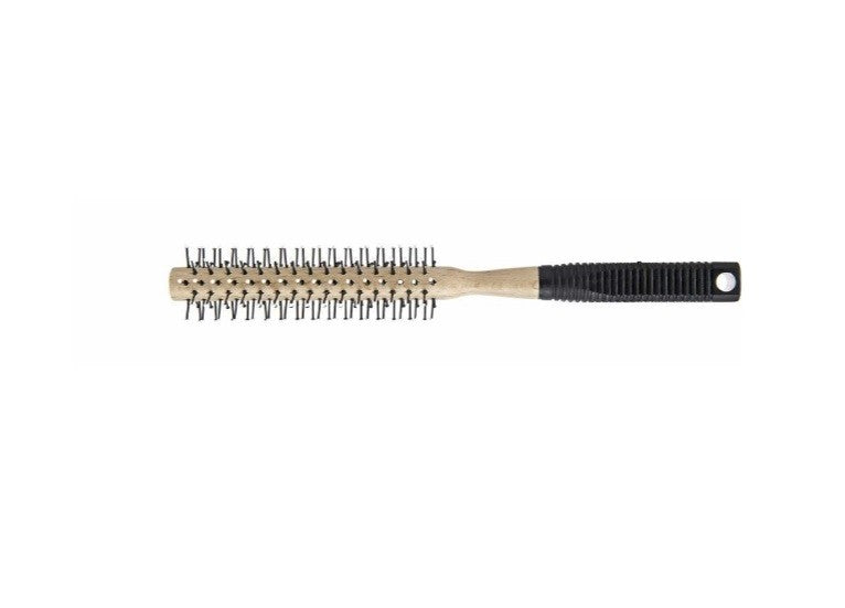 Guenzani spazzola unifilo in legno con manico in gomma diam. 32 mm art.335