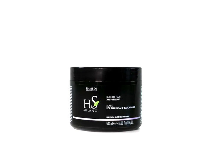 HS Milano Blonde Hair Anti-Yellow maschera 500 ml