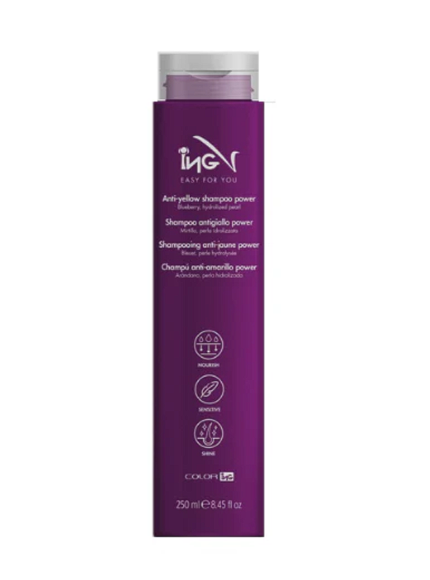 ING V Power shampoo antigiallo 250 ml