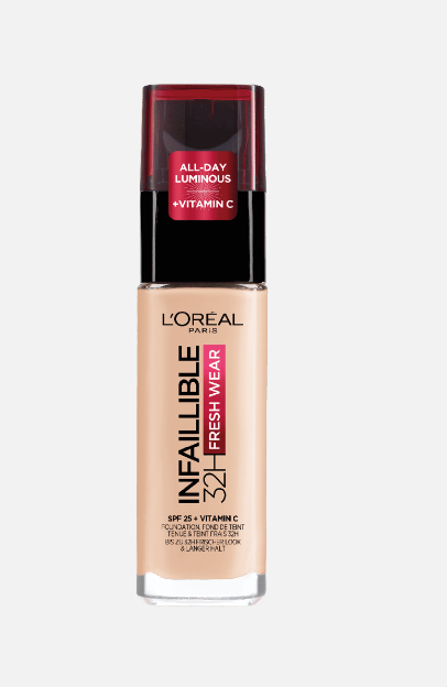L’Oréal Paris Infaillible Fresh Wear fondotinta 32H