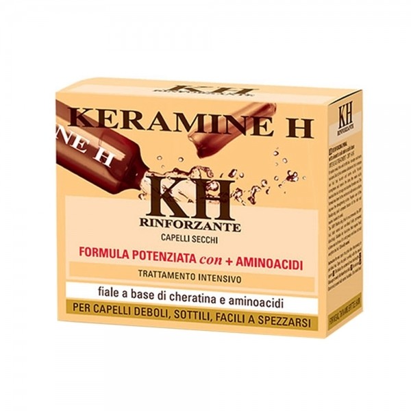 Keramine H fiale capelli secchi 10 × 10 ml