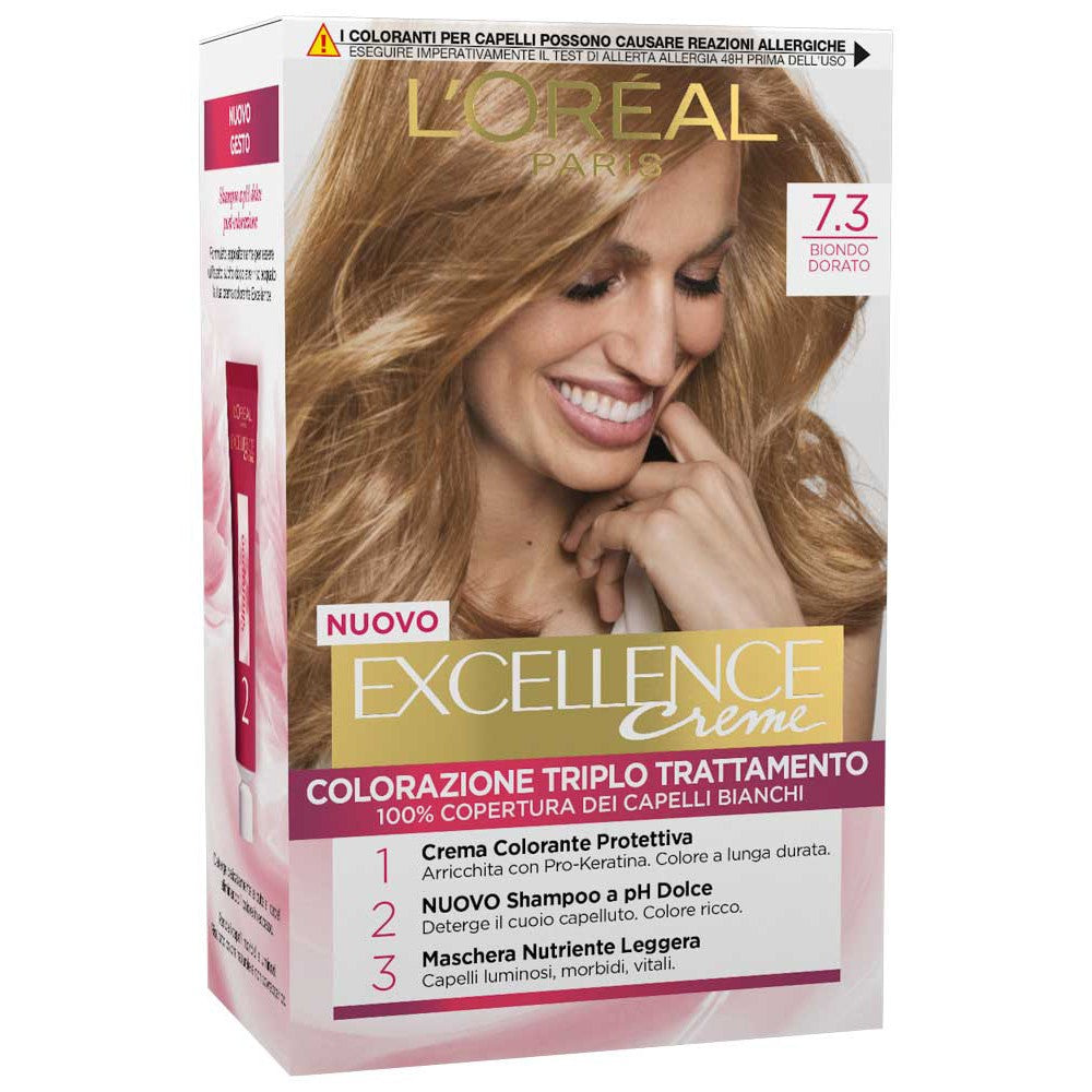 L’Oréal Paris Excellence Crème colorazione permanente - 7.3 Biondo dorato
