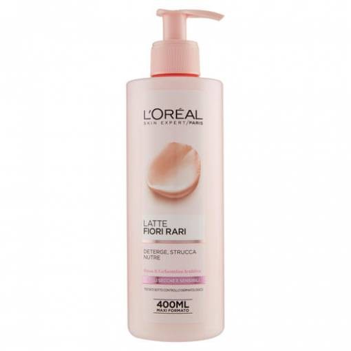 L’Oréal Paris Fiori Rari latte detergente pelli secche 400 ml