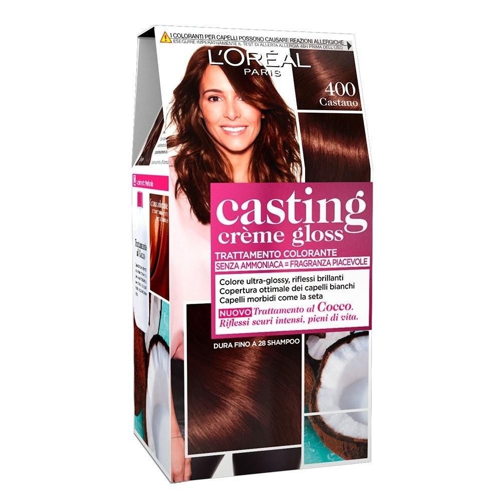 L’Oréal Paris Casting Crème Gloss colorazione tono su tono - 400 Castano