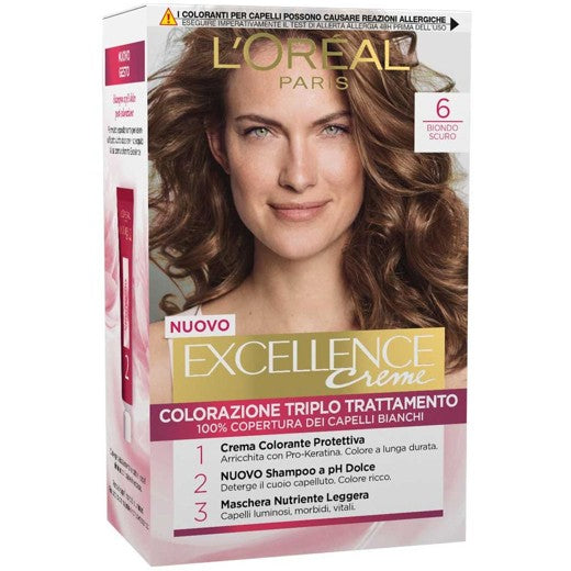 L’Oréal Paris Excellence Crème colorazione permanente - 6 Biondo scuro