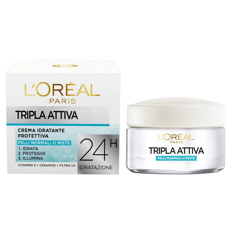 L’Oréal Paris Tripla Attiva pelli normali e miste 50 ml