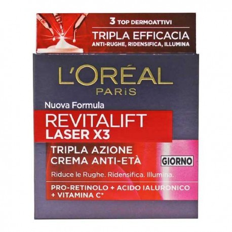 L'Oreal Revitalift Laser X3 Crema giorno 50ml
