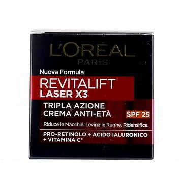 L'Oreal Revitalift Laser X3 Crema Giorno Anti-macchie Spf25 50 Ml