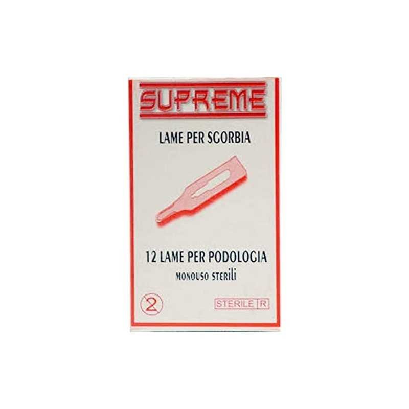 Supreme lame sgorbie monouso n.12 12 pz