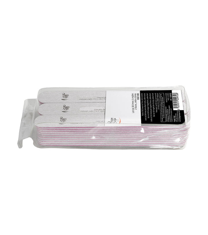 LIME PER UNGHIE ZEBRA 2 FACCE LAVABILI, DURE 100/100 30PZ
