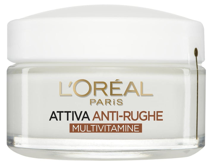 L’Oréal Paris Crema Viso Giorno E Notte Attiva Anti-Rughe 65+, 50 Ml