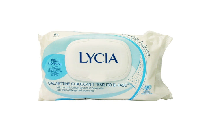 Lycia Salviettine Struccanti Per Pelli Normali Conf. 64 Pz