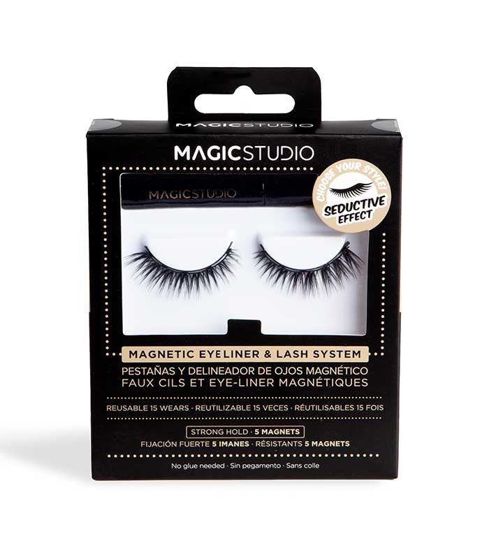 Magic Studio ciglia magnetiche con eyeliner – Seductive