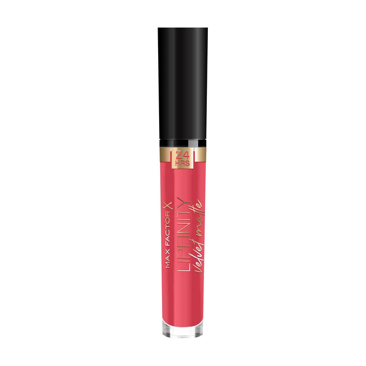 Max Factor Lipfinity Velvet Matte, 025 Red Luxury, 4Ml