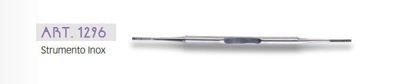 Baruffaldi Microlima Doppia Per Pedicure In Acciaio Inox art. 1296