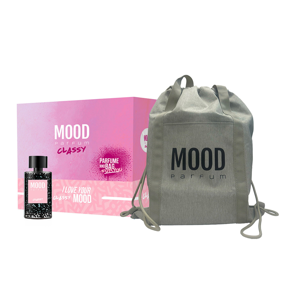 Mood Classy cofanetto Eau de Parfum 100 ml con Sporty Mood Bag