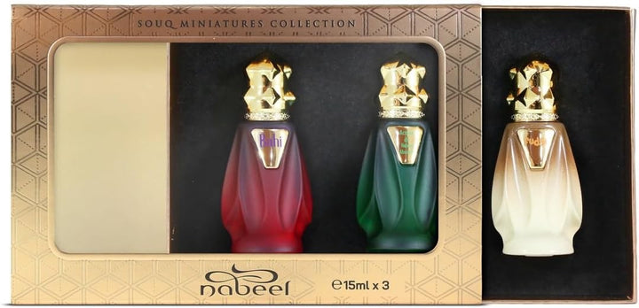 Nabeel Souq Collection cofanetto EDP 3 × 15 ml