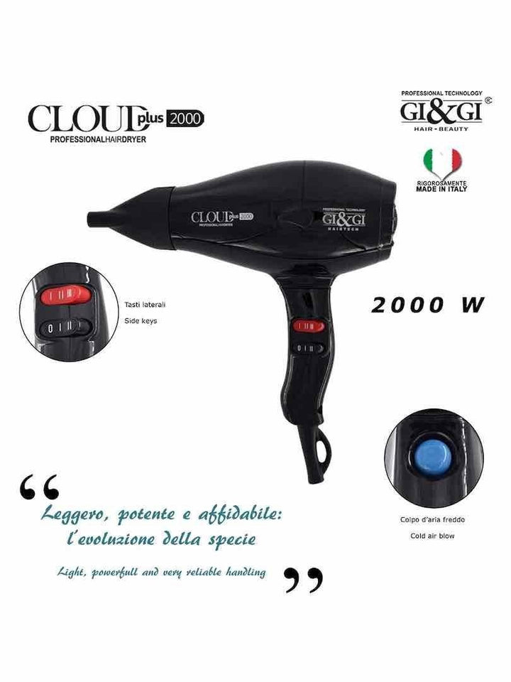 Cloud Plus phon nero 2000