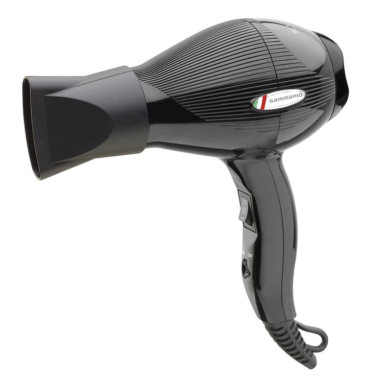 Gammapiù E-T.C. Mini asciugacapelli nero