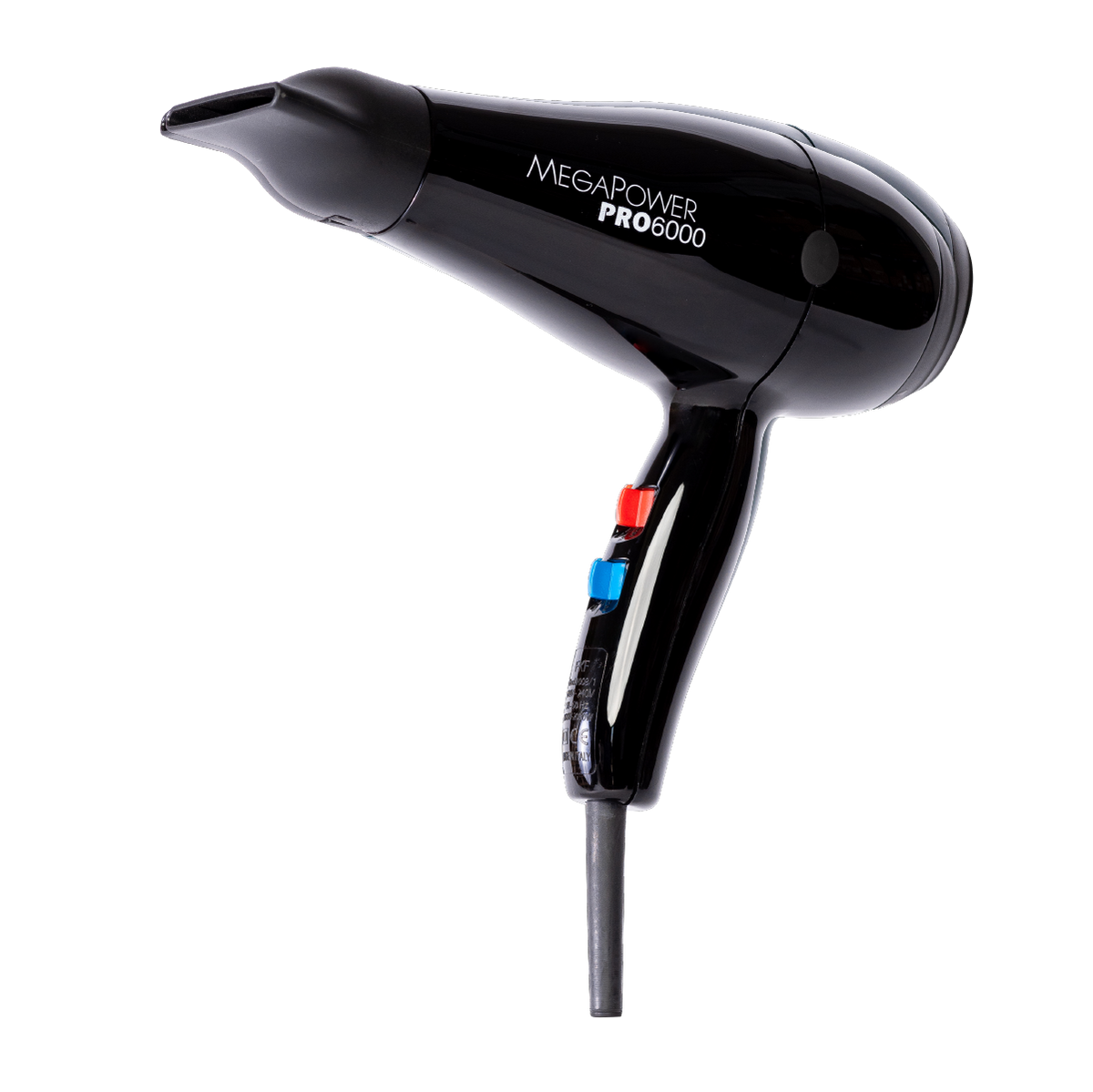 FKF Megapower Pro 6000 asciugacapelli nero